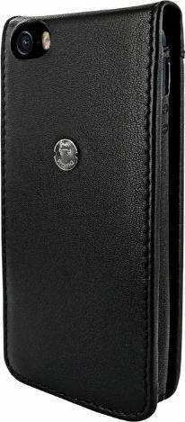 Produktbild Piel Frama Classic Magnetic Race Edition Leather Case for Apple iPhone 5/5S - Black/Red (Apple iPhone 5)