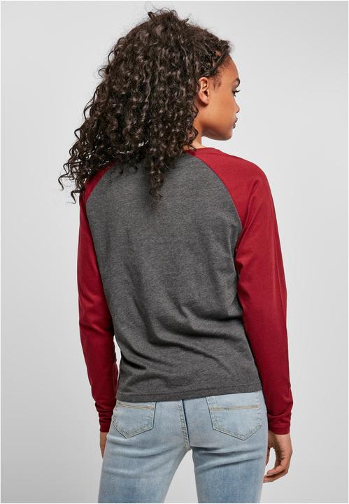 Immagine prodotto Urban Classics Donna Raglan a maniche lunghe a contrasto (L)