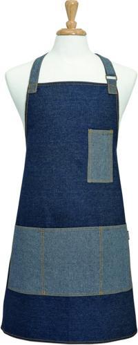 Actual product image Ladelle Tablier de cuisine Denim 70x80 cm