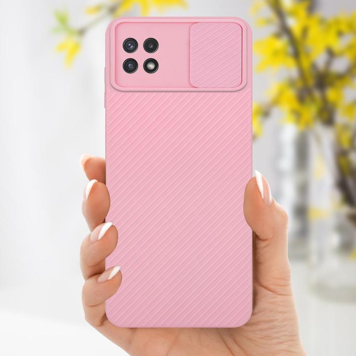 Produktbild Cadorabo Hülle für Samsung Galaxy A22 5G im TPU mit Kameraschutz LM009 Style (Samsung Galaxy A22 5G)