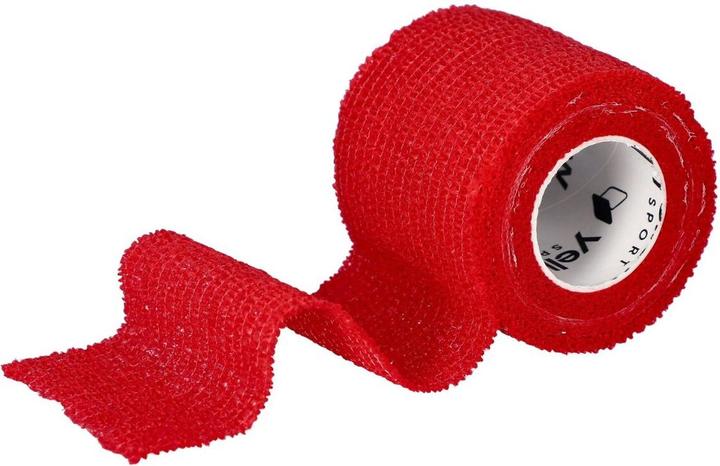 Produktbild Yellow Kohäsive Fixierbinden 5cmx4.5m, rot