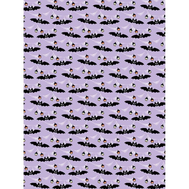 Actual product image Décopatch Pocket Hot-Foil Collection "Halloween Spiders and Bats", set of 4, 30 x...