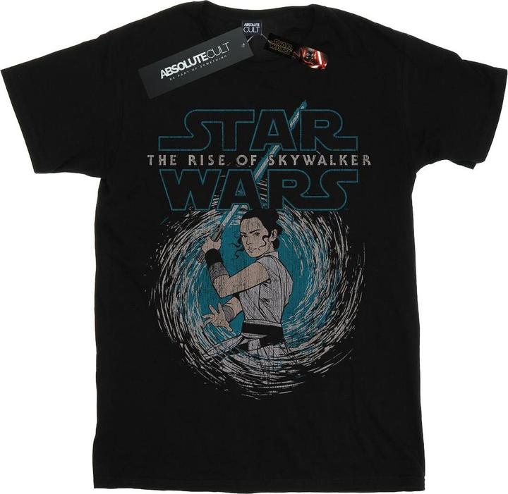 Immagine prodotto Star Wars The Rise Of Skywalker Rey Whirl Maglietta Ragazze (128)