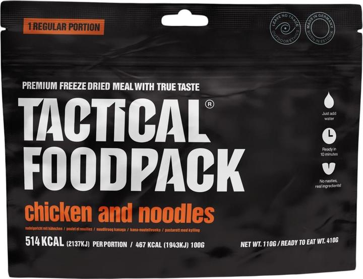 Image du produit Tactical Foodpack Poulet et nouilles (115 g)