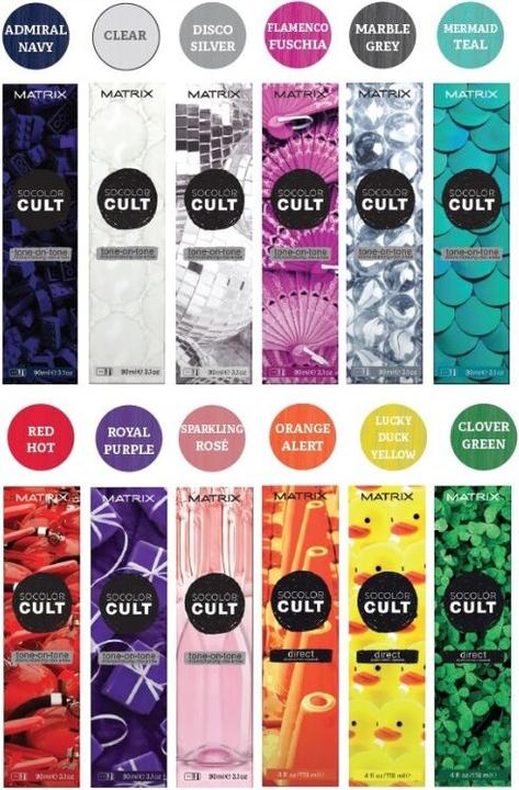 Produktbild Matrix Socolor Cult Semi Direktzieher Admiral Navy 118ml