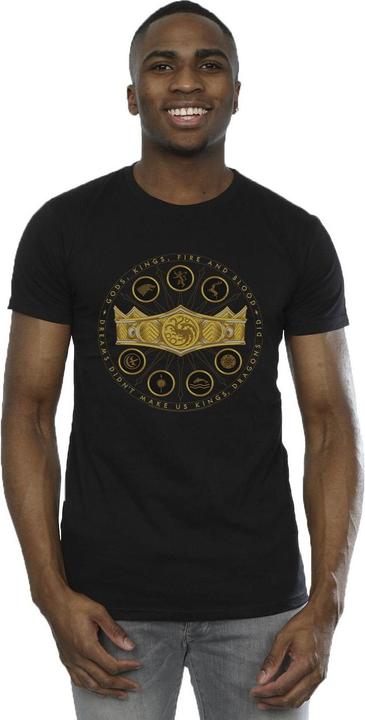 Produktbild Game of Thrones Gods Kings Fire And Blood TShirt (M)