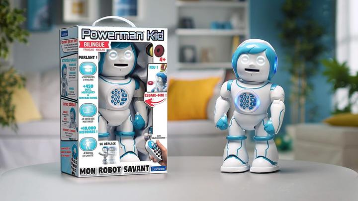 Image du produit Lexibook Robot éducatif Powerman Kid ROB90FR (Anglais, Français)