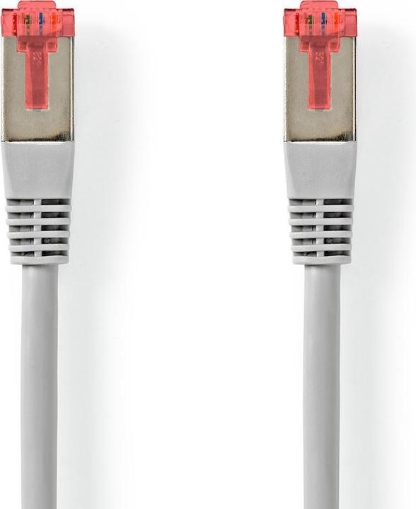 Produktbild Nedis CCGT85221GY200. Kabellänge: 20 m, Kabelstandard: Cat6, Kabelschirmung: S/FTP (S-STP), Anschluss 1: R (S/FTP, CAT6, 20 m)