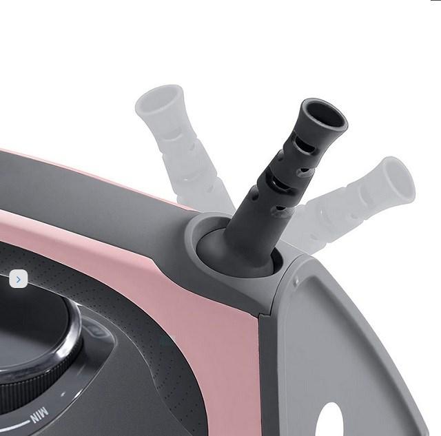 Produktbild Singer Dampfbügeleisen STEAMCRAFT ROSA/GRY (2600 W, 75 g/min)