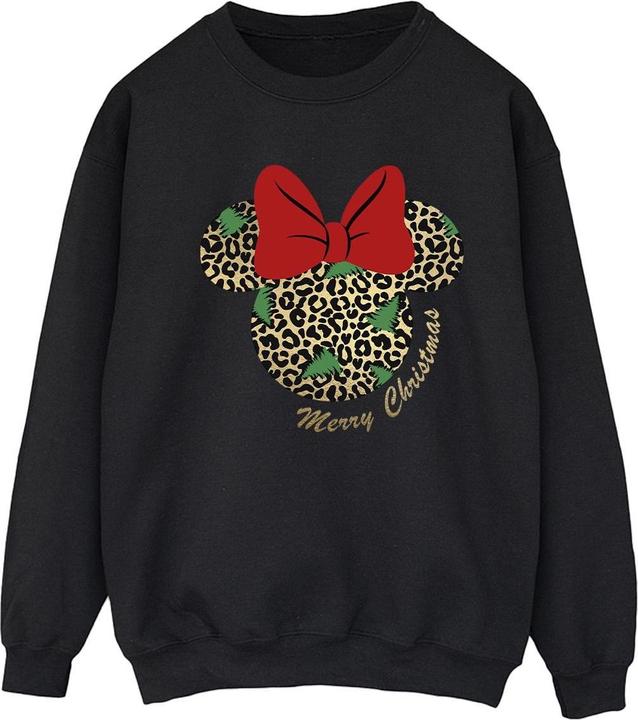 Produktbild Disney Minnie Mouse Leopard Christmas Sweatshirt (L)