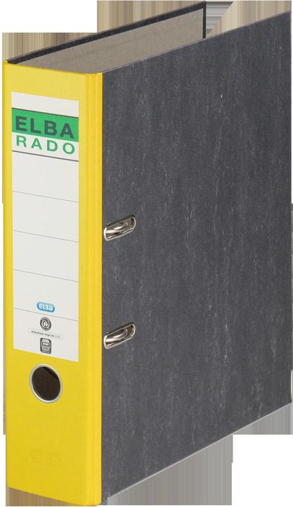 Produktbild Elba Ordner rado 100022600 DIN A4 80mm Pappe gelb (100022600) (A4, 80 mm, 1 Stück)