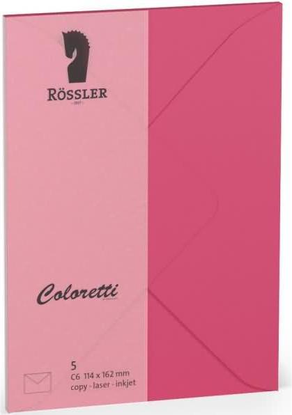 Image du produit Magni Enveloppes Coloretti C6 5 p. rose (C6, 5 x)