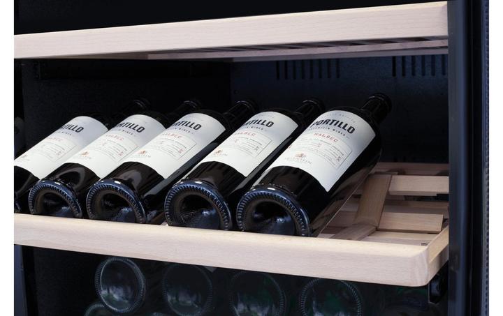Image du produit Caso WineMaster 126 Cave à vin à compresseur Autonome en acier inoxydable 126 bouteille(s)