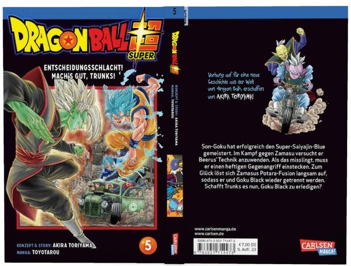 Produktbild Dragon Ball Super 5 (Deutsch, Akira Toriyama (Original Story), 2019)