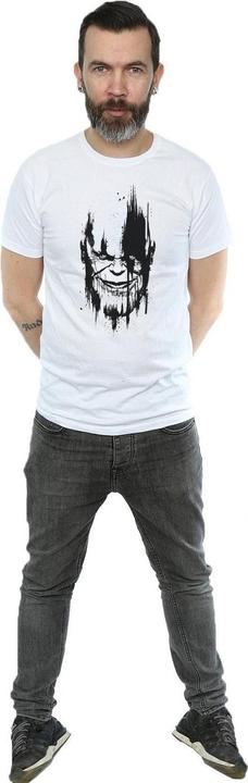 Image du produit Universal Textiles Mens Thanos Face Cotton T-Shirt (S)