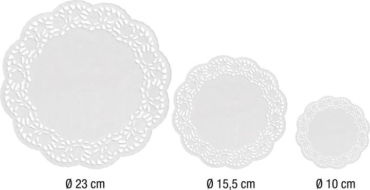 Actual product image VBS Paper doily, white