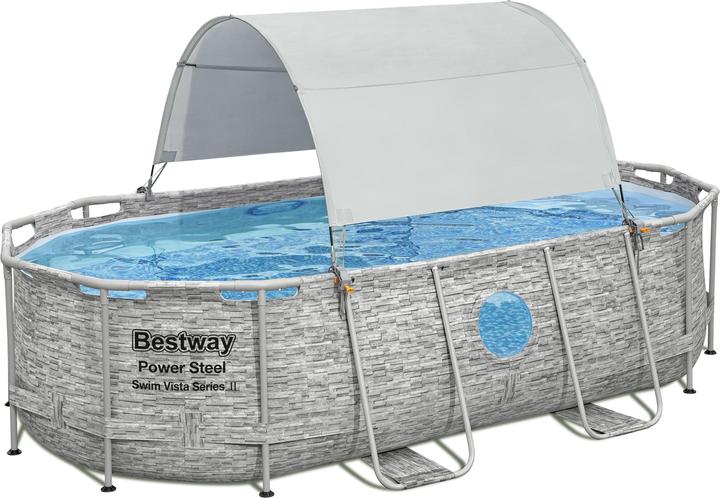 Actual product image Bestway Above Ground Pool Canopy Sunshade 2.11-3.44 m
