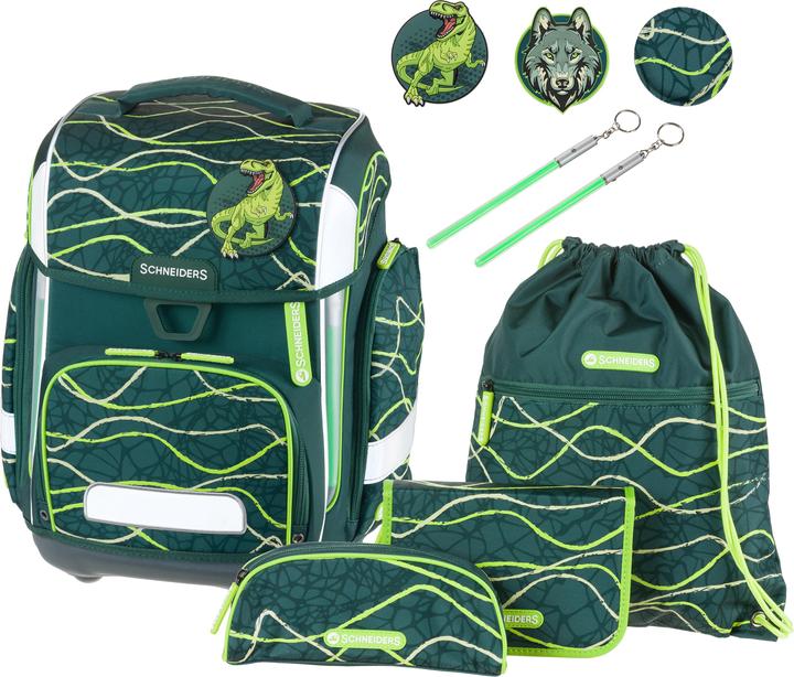 Immagine prodotto Schneiders Set di banchi di scuola Jurassic da 6 pezzi (21 l)