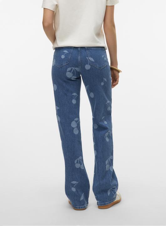 Image du produit Vero Moda VMTESSA Hohe Taille Weiter Beinschnitt Jeans Weit geschnitten (W28/L30)