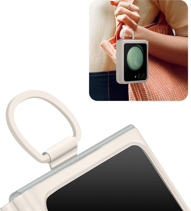 Immagine prodotto Samsung Custodia in silicone con anello (Samsung Galaxy Z Flip5)