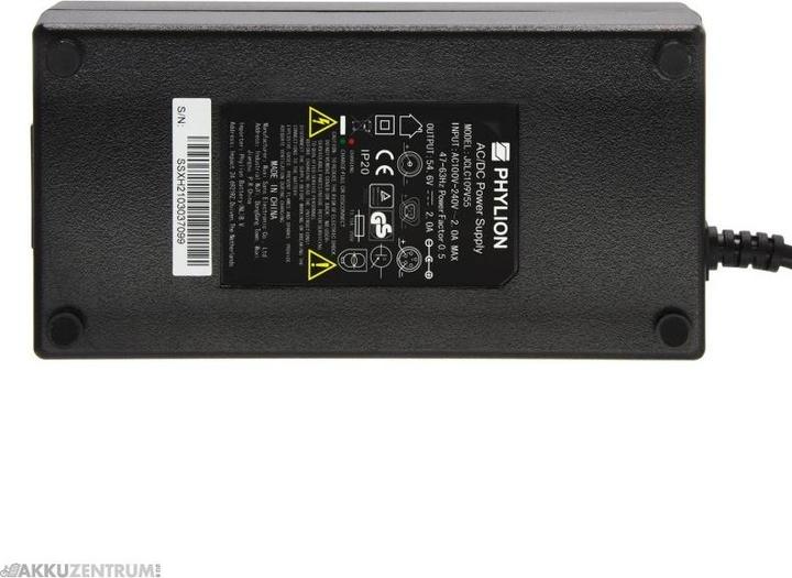 Actual product image Phylion E-bike charger Joycube charger 54.0V / 2.0A - 5-pin round (E-bike charger)