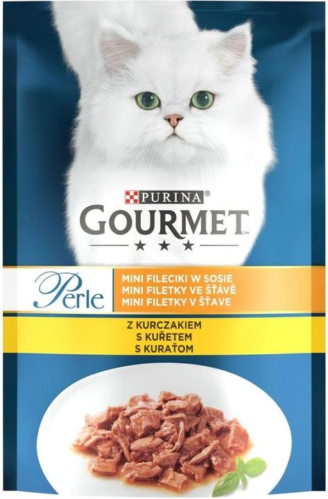 Image du produit Gourmet Perle au Poulet - Nourriture humide pour chats - 85g (Senior, 1 pcs, 85 g)
