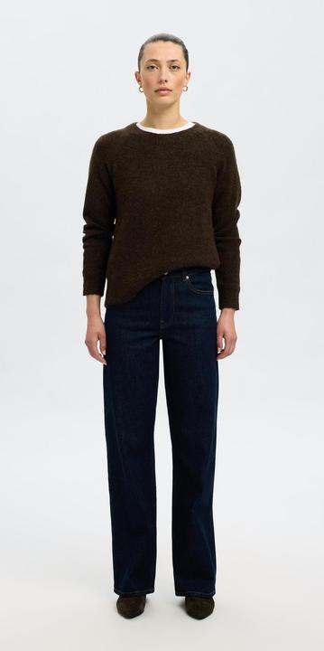 Produktbild Selected Femme Slflulu Ls Knit O-Neck Noos (XL)