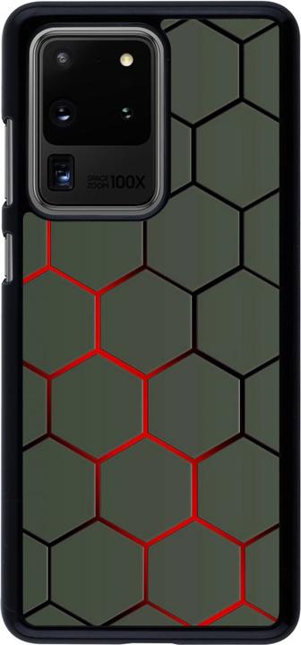Actual product image PhoneLook Coque Geometric Line red (Samsung Galaxy S20 Ultra)