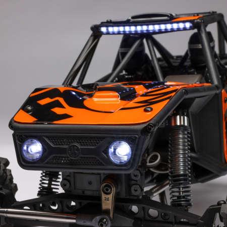 Actual product image Axial UTB10 Capra 1.9 1/10 4WS 4X4 RTR Brushed Rock Crawler, orange (RTR Ready-to-Run)