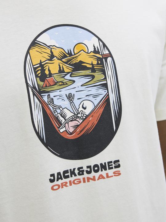 Produktbild Jack & Jones Gedruckt Rundhalsausschnitt T-shirt T-shirt (XL)