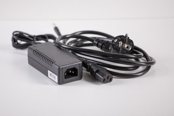 Actual product image Wantec Desktop power supply 48V DC 60Watt for 2wIP PoE