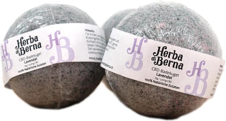 Actual product image Herba di Berna Bath ball lavender (Bath bombs)