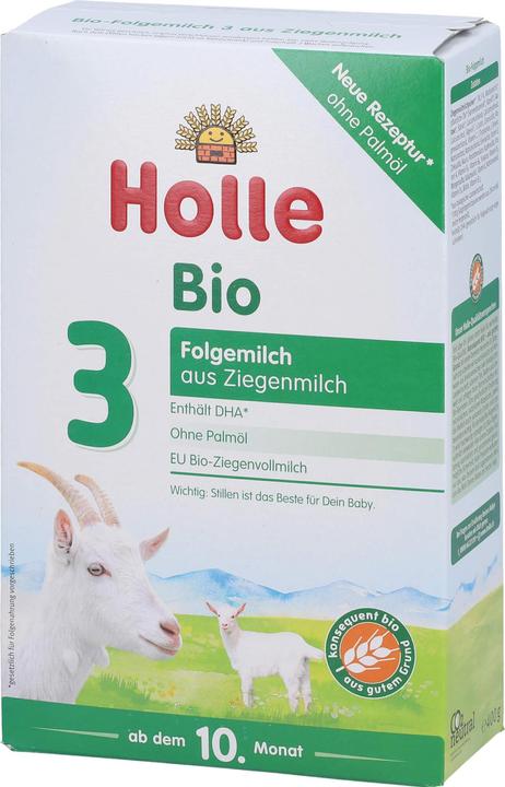 Immagine prodotto Holle Latte di proseguimento biologico a base di latte di capra 3, 400 g di polvere (400 g, da 10 m.)