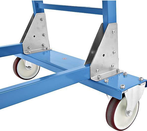 Produktbild eurokraft pro Mobile Podestleiter PREMIUM (Plattformleiter, 205 cm)