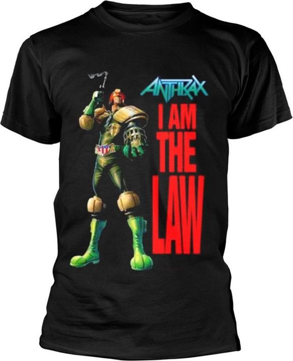 Anthrax I Am The Law TShirt (S)