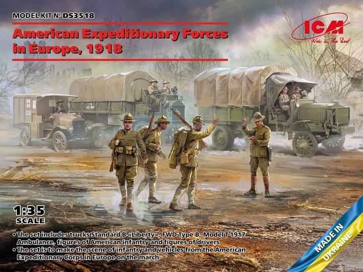 Actual product image ICM American Expeditionary Forces in Europe, 1918