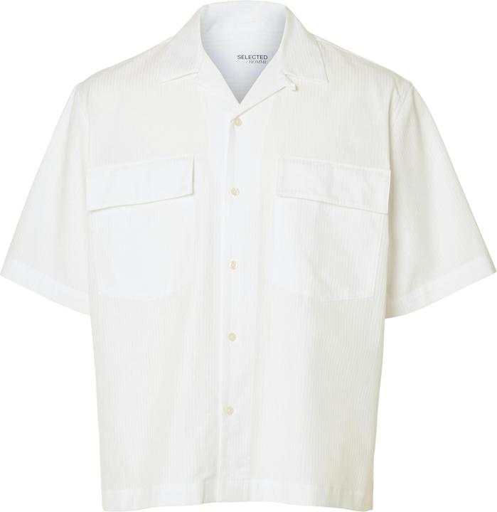Selected Homme Boxy Fit Kurzarmhemd