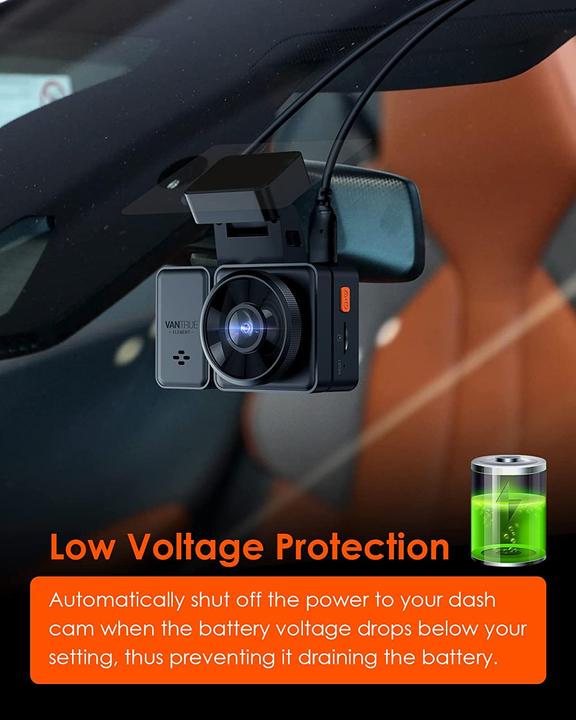 Image du produit Vantrue Kit Dashcam Hardwire avec supports de sécurité