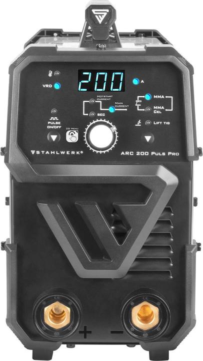 Actual product image Stahlwerk Welding machine ARC 200 Puls Pro MMA E Hand Lift TIG pulse function 200 A