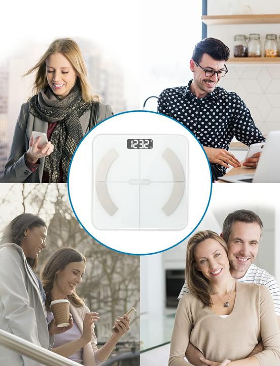 Actual product image Healthkeep Body Fat Scale, White (180 kg)