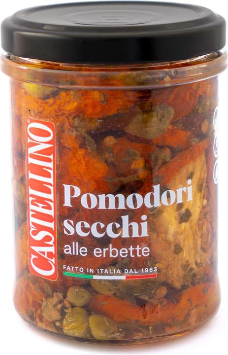 Produktbild Castellino Getrocknete Tomaten mit Gewürzen in Öl eingelegt. (180 g)
