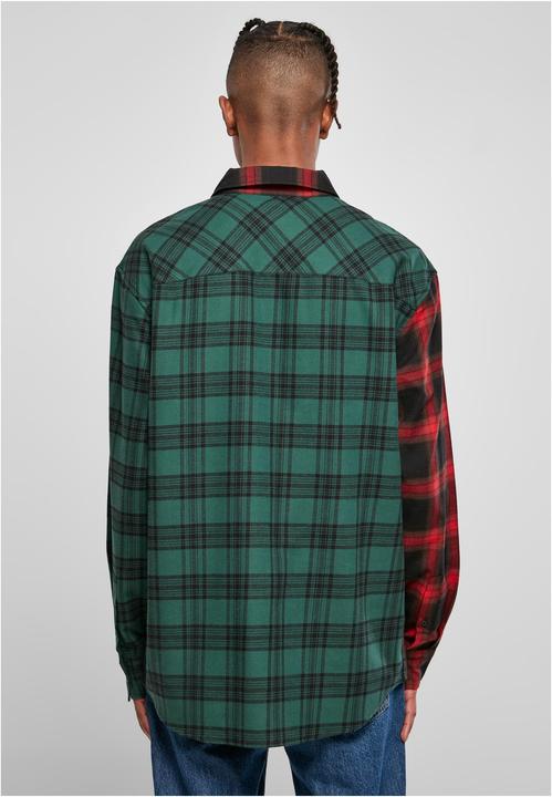 Produktbild Urban Classics Oversized Mix Check Shirt - 17008 (XL)
