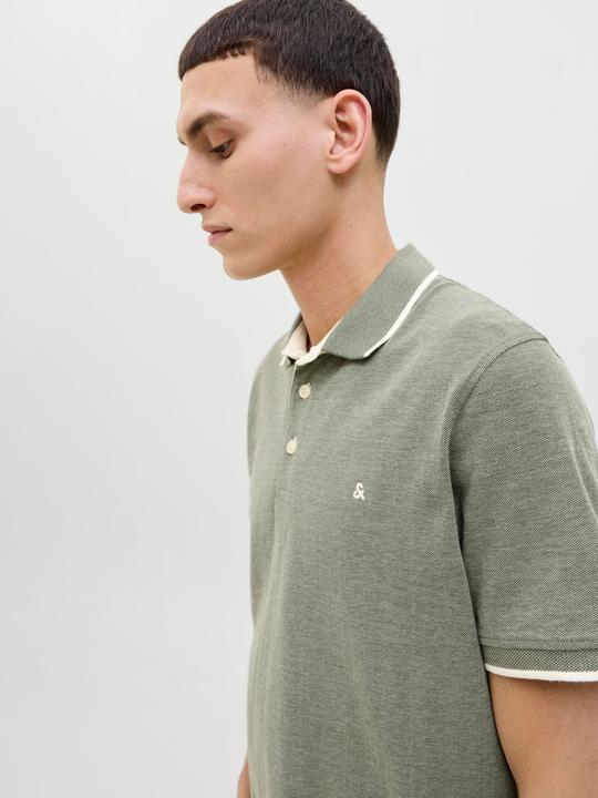 Immagine prodotto Jack & Jones Polo con colletto monocolore Poloshirt (S)