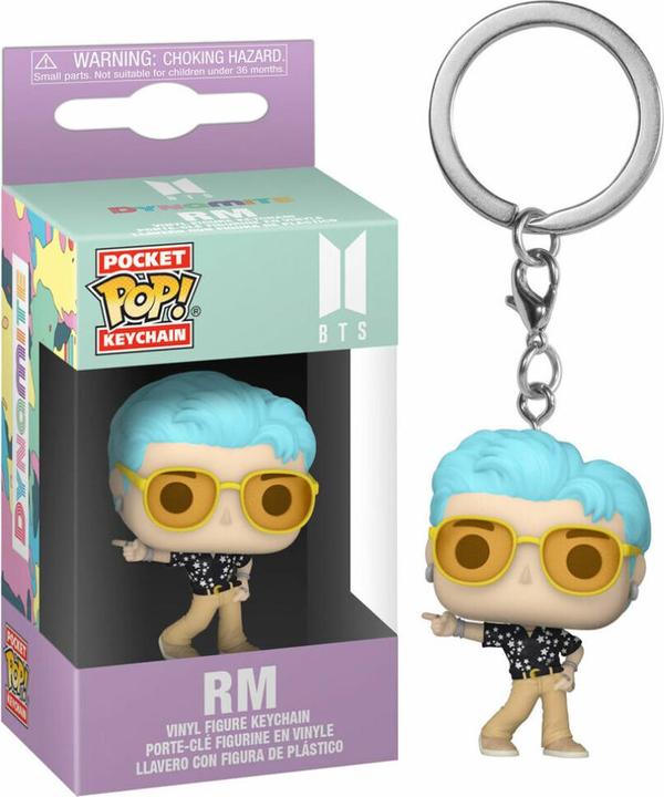 Actual product image Funko Portachiavi Pop! BTS - Dynamite : RM
