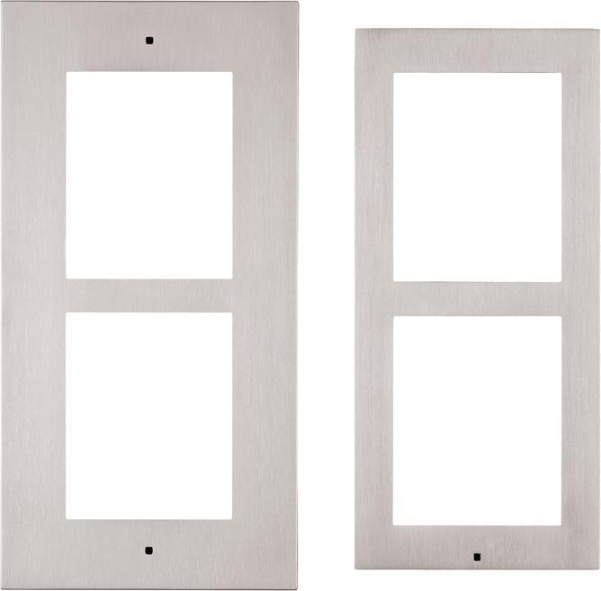 Image du produit 2N Cadre pour montage mural - 2 modules - Argent -