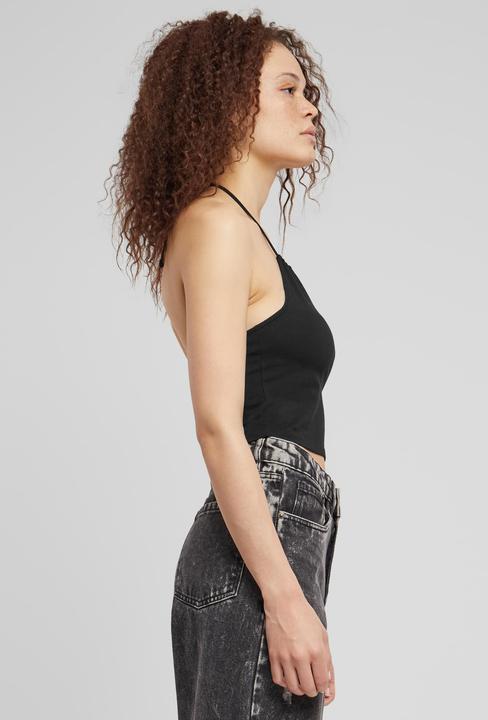 Produktbild Urban Classics Ladies Cropped Neckholder Top 2-Pack (XS)