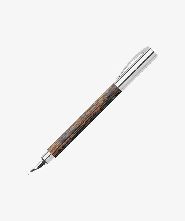 Actual product image Faber-Castell Fountain pen AMBITION brown (Brown, 1 x)