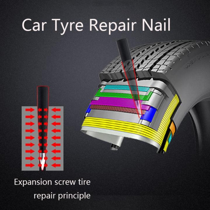 Produktbild AM Auto Reifenreparaturset Nagel