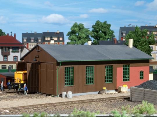 Produktbild Auhagen 11332 H0 Lokschuppen zweiständ