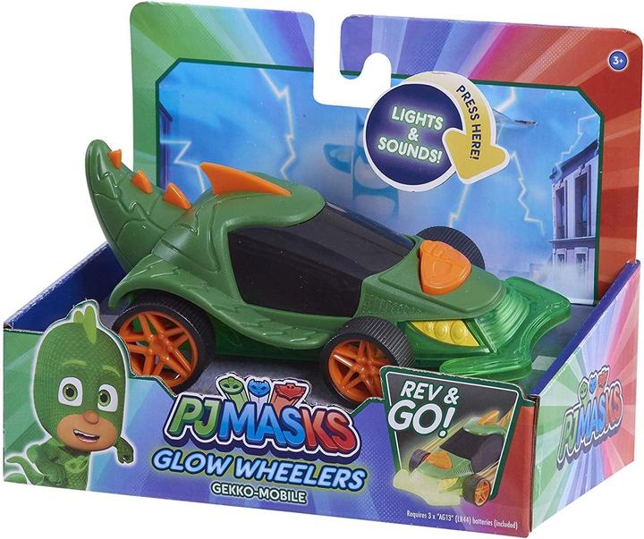Produktbild JTI PJ-Masken, Glow Wheelers - Gekko-Mobile